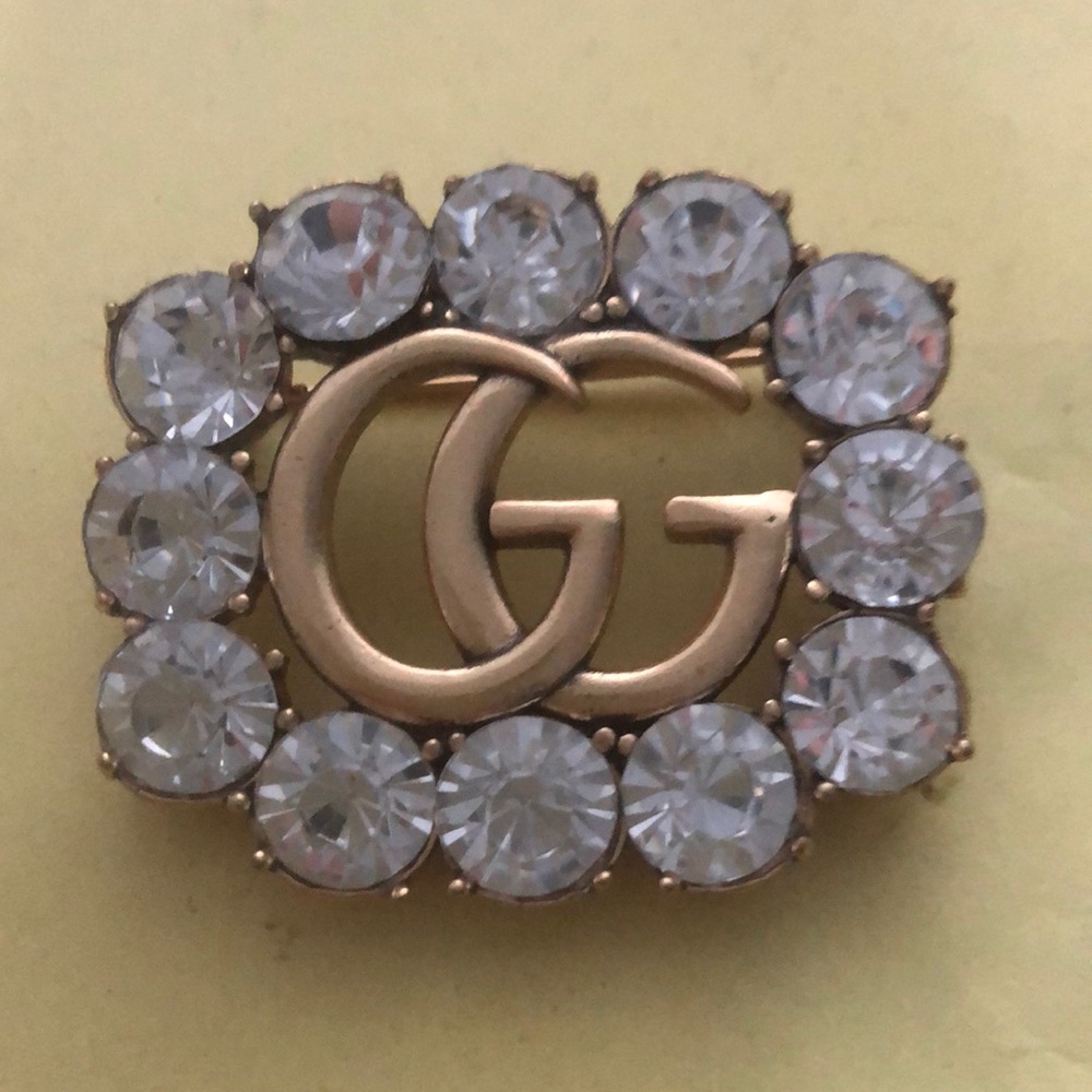 New Gold Gucci Vintage Women’s brooch